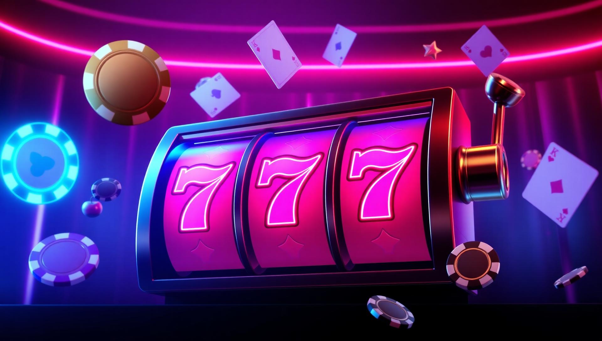 HappySlots casino sfeerbeeld